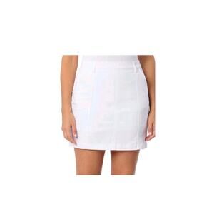 Briggs Women's Denim Skirt, White, S